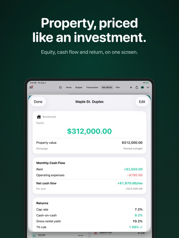 Simple Finance App Store screenshot