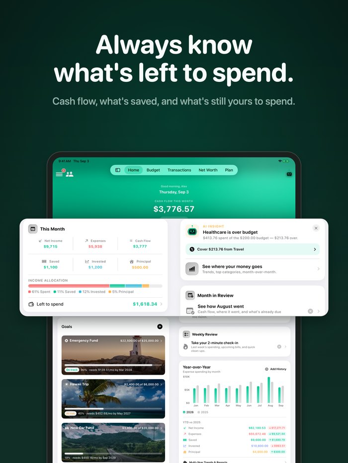 Simple Finance App Store screenshot