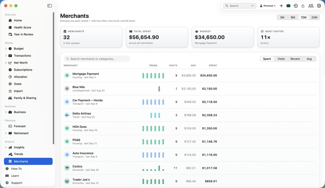 Simple Finance on Mac