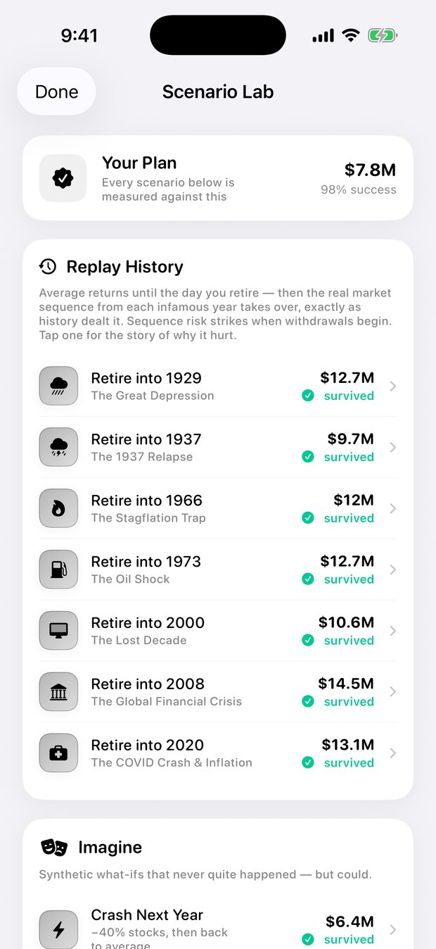 Simple Finance on iPhone