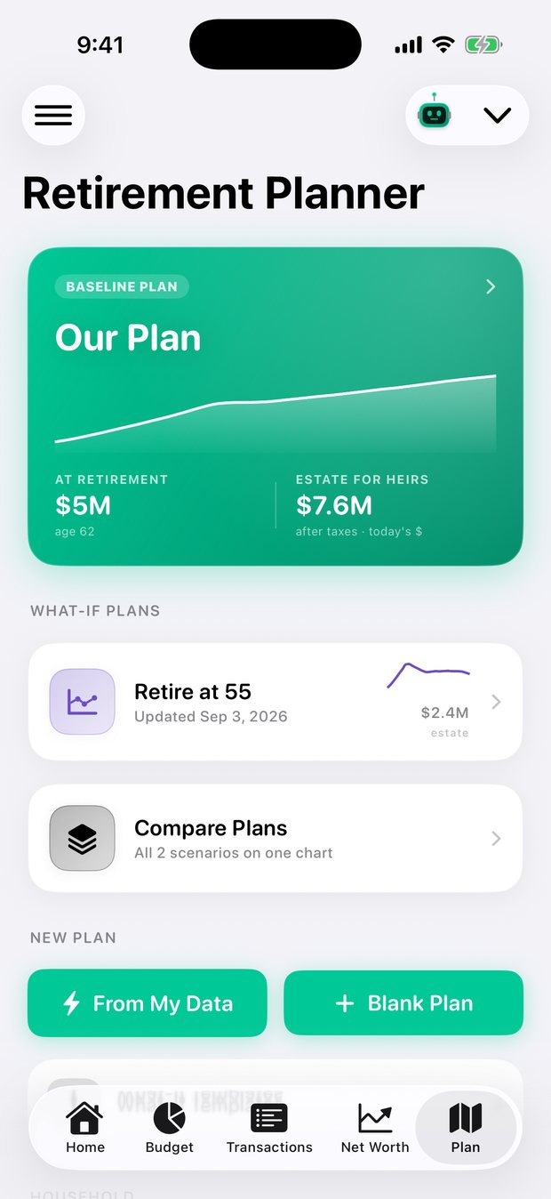 Simple Finance on iPhone